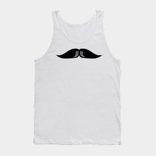 English Moustache Tank Top